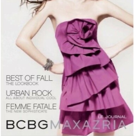 BCBGMAXAZRIA Structured begonia mini dress - Picture 4 of 5